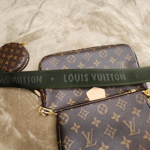 Louis Vuitton Multi Pochette & Accessories in Khak, Authentic - Picture 10 of 12